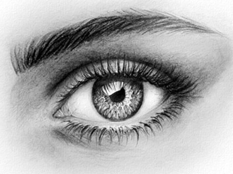 How to draw sketch crying eye step by step-anthinhphatland.vn